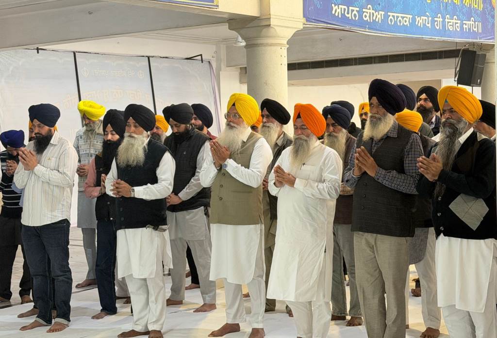 ਸਾਕਾ ਸ੍ਰੀ ਨਨਕਾਣਾ ਸਾਹਿਬ ਦੇ ਸ਼ਹੀਦਾਂ ਦੀ ਯਾਦ ਚ ਗੁਰਦੁਆਰਾ ਸ੍ਰੀ ਮੰਜੀ ਸਾਹਿਬ ਦੀਵਾਨ ਹਾਲ ਵਿਖੇ ਗੁਰਮਤਿ ਸਮਾਗਮ